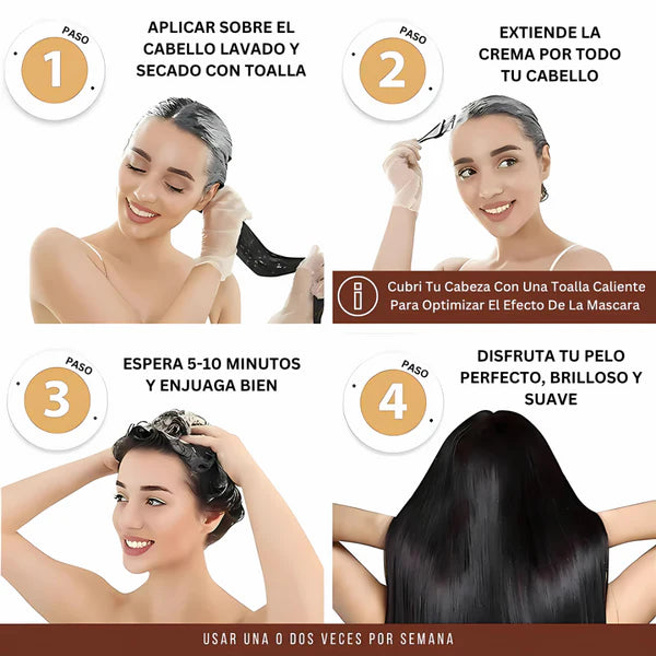 X2 - MASCARILLA CAPILAR KARSELL – Nutrición profunda para un cabello renovado