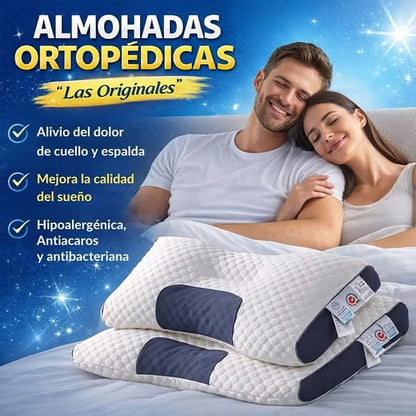 DELUXE ERGO™ Almohada Ortopédica 3d Con Alineación Cervical Perfecta