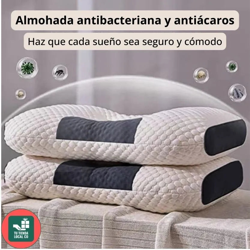 DELUXE ERGO™ Almohada Ortopédica 3d Con Alineación Cervical Perfecta