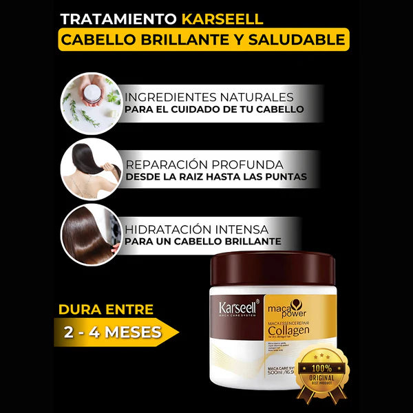 X2 - MASCARILLA CAPILAR KARSELL – Nutrición profunda para un cabello renovado