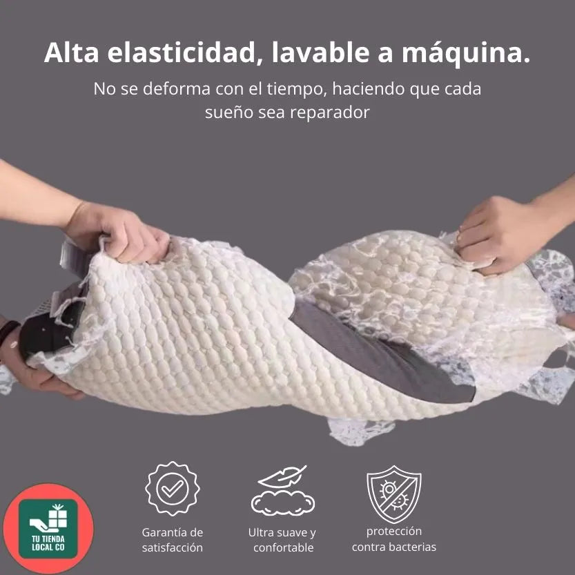 DELUXE ERGO™ Almohada Ortopédica 3d Con Alineación Cervical Perfecta